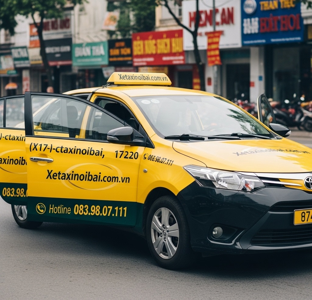 Mẹo đi Taxi nội bài giá rẻ