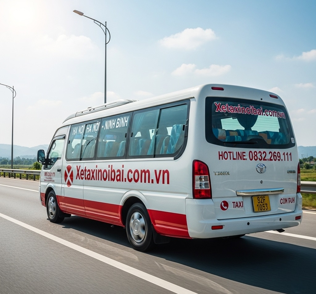 Xe Hà nội Ninh bình xe 16 chỗ