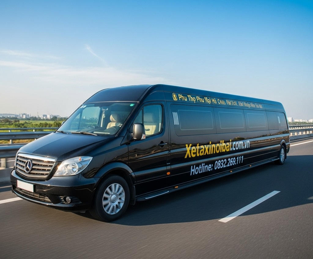 Xe ghép phú thọ hà nội dòng xe limousine