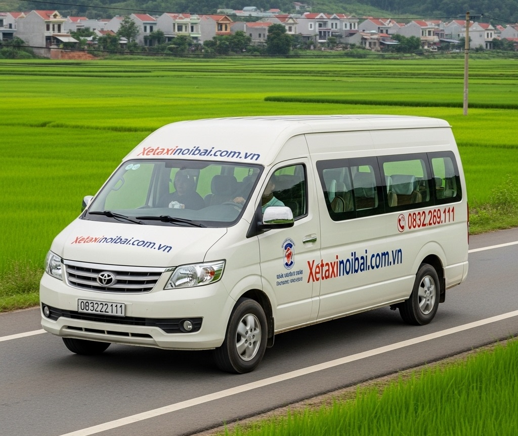Xe ghép thái bình hà nội dòng xe 16 chỗ